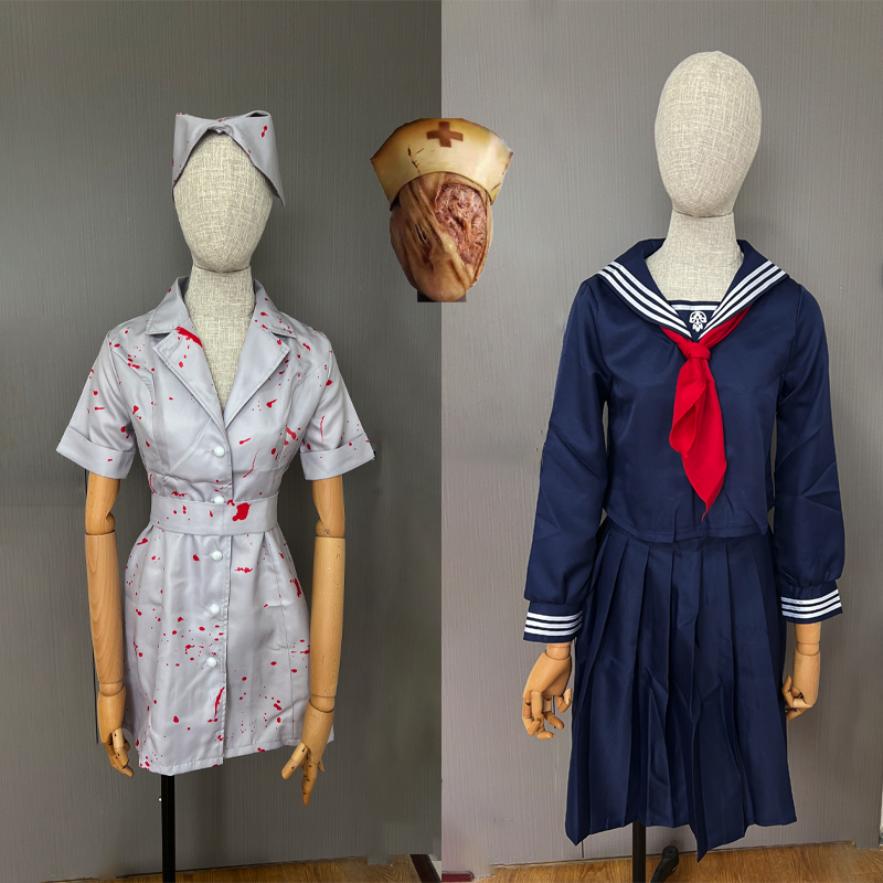 Party Games School - Game Hinako Shimizu Cosplay Costume Silent