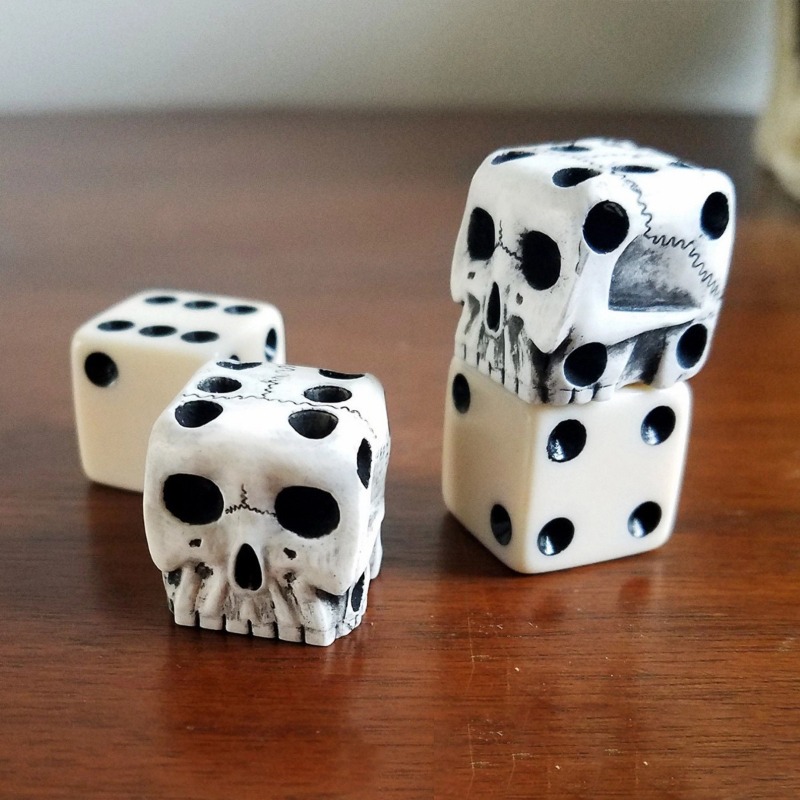 5/10pcs Skeleton Dice Magic Sc - Party Games School review and price