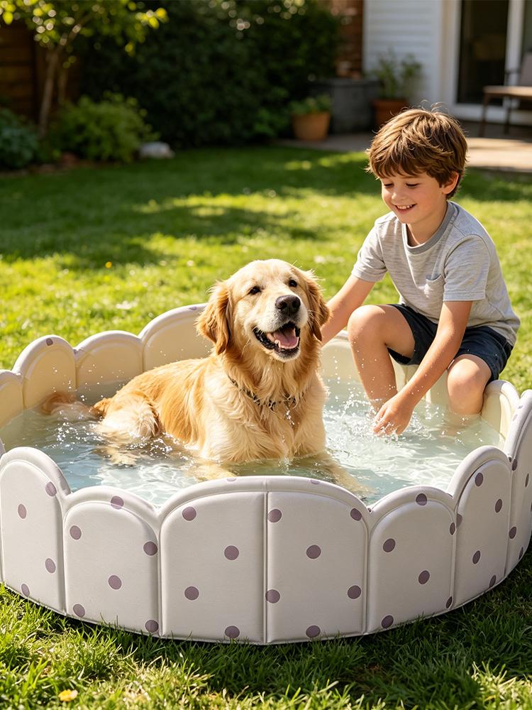 Foldable Pet Pool Non Inflatab - Kubb Game Yard review and price