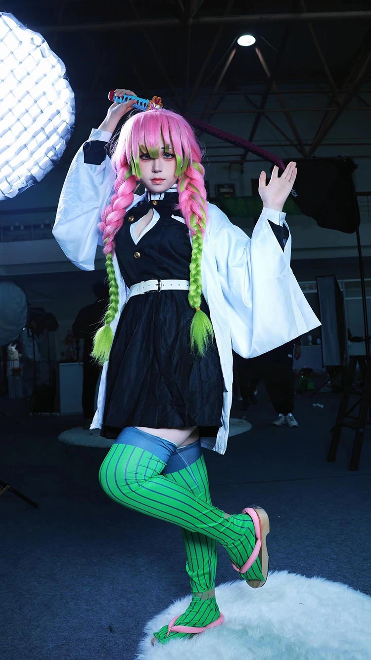 Anime Kanroji Mitsuri Cosplay  - Party Games Kids And Adults review and price