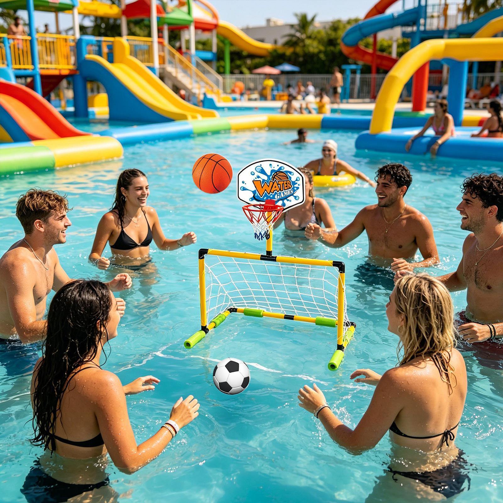 Pool Basketball Hoop 2-in-1 So - Party Games Kids And Adults review and price