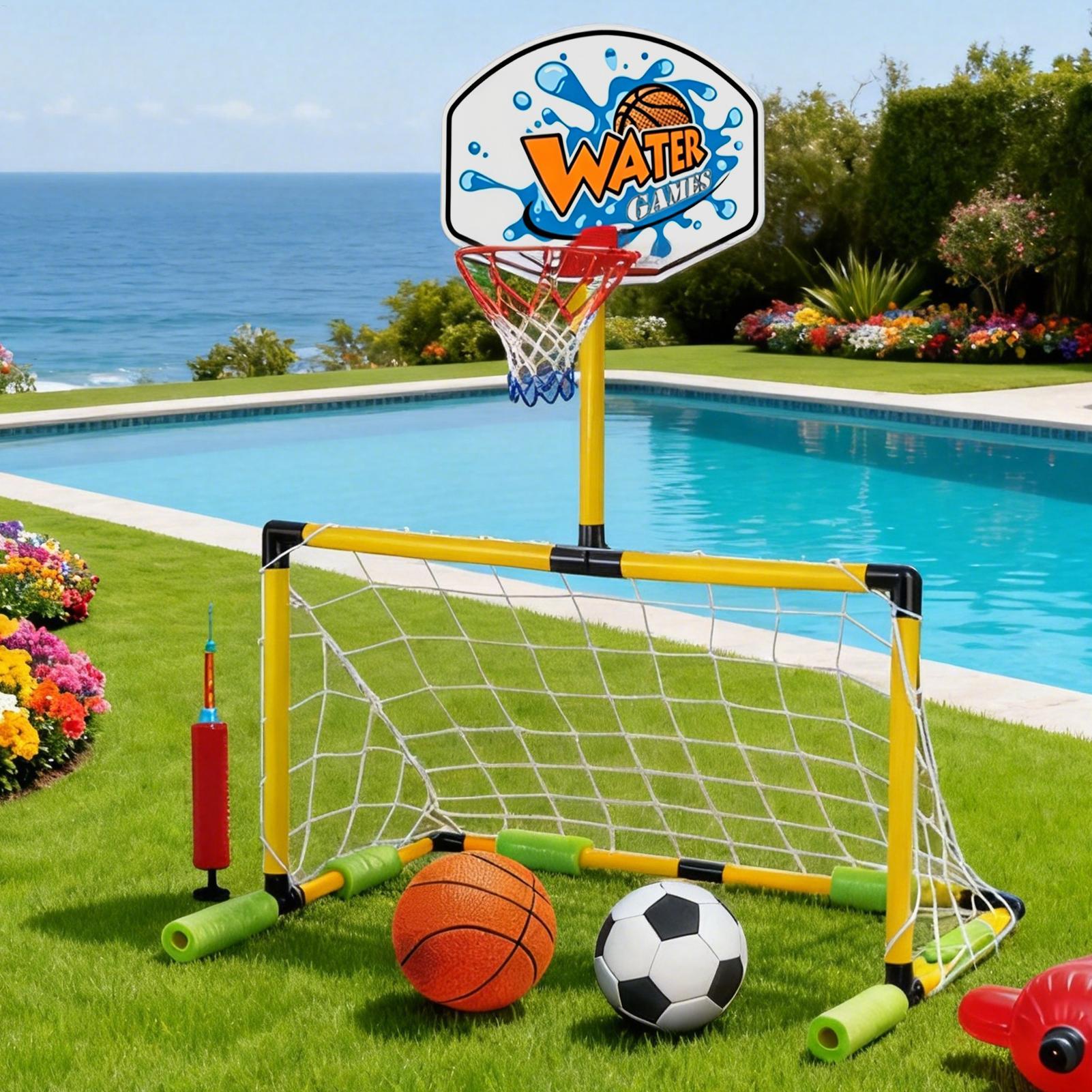 Pool Basketball Hoop 2-in-1 So - Party Games Kids And Adults review and price