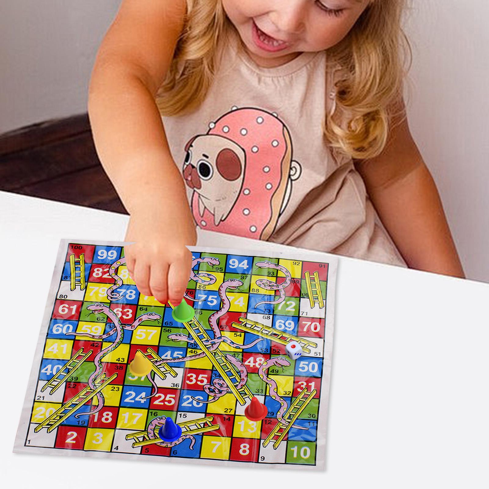 Mini Snakes and Ladders Board  - Party Games Kids And Adults review and price