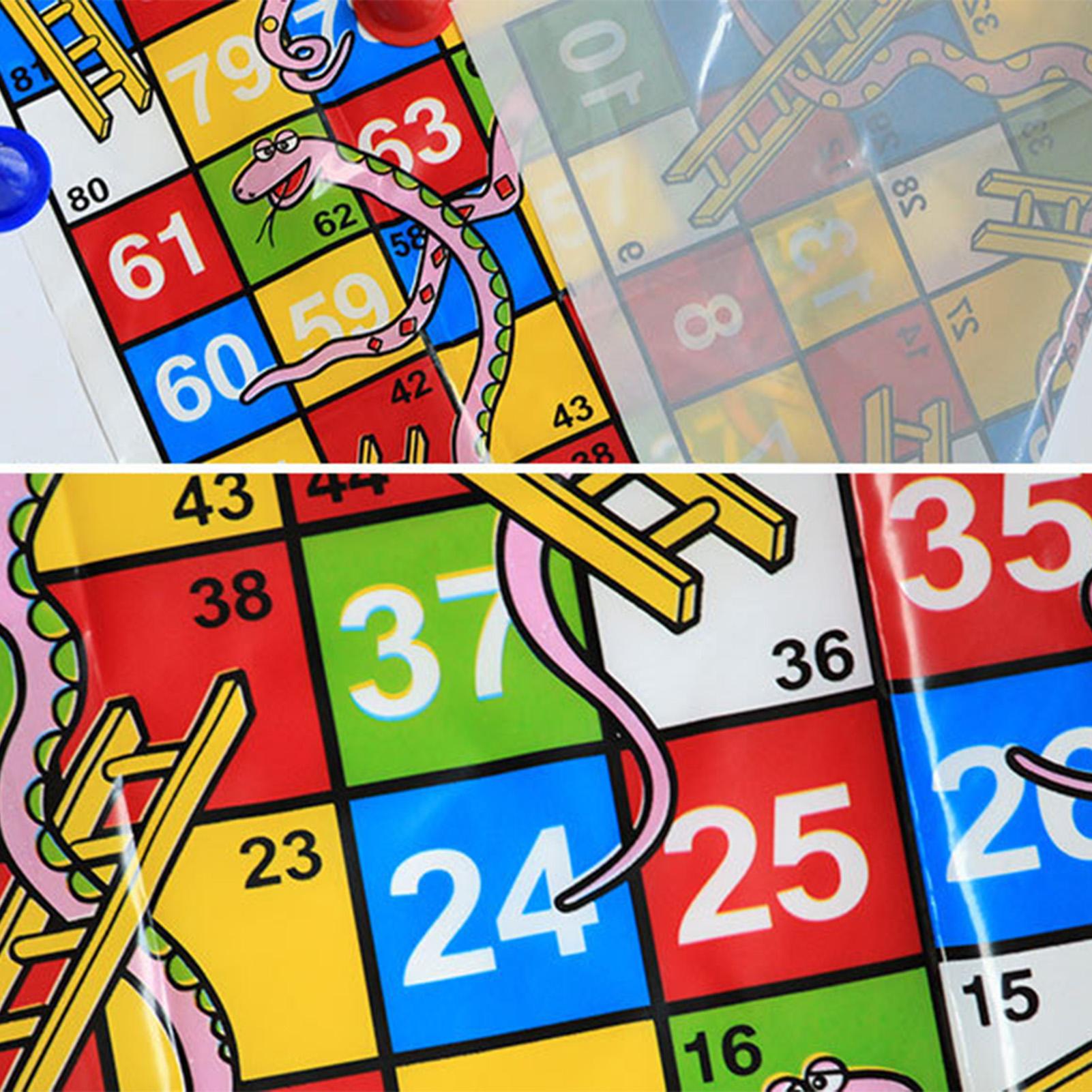 Mini Snakes and Ladders Board  - Party Games Kids And Adults review and price