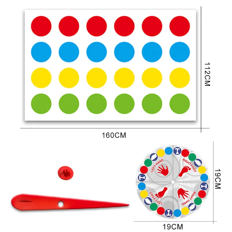 Hot-Selling Twister Game, Clas - Party Games For 7 People review and price