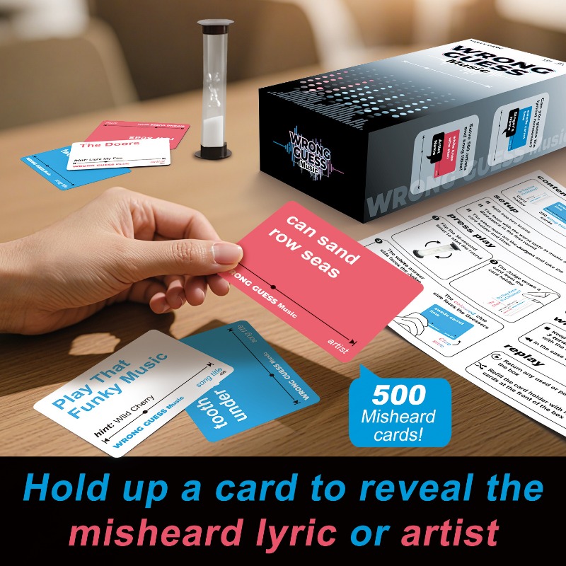 500 Funny Music Lyrics Cards P - Party Games Quotes review and price