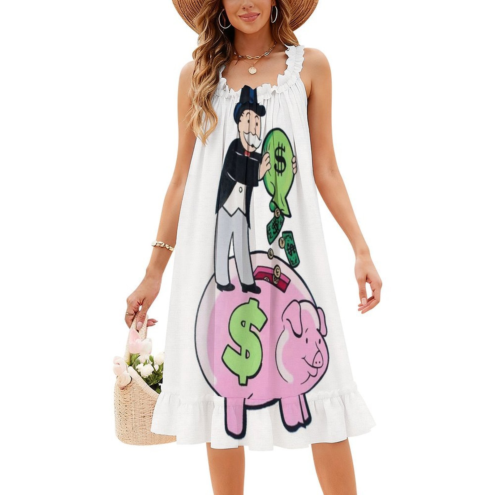 Piggy Bank Sexy Vacation Dress - Party Games Quotes review and price